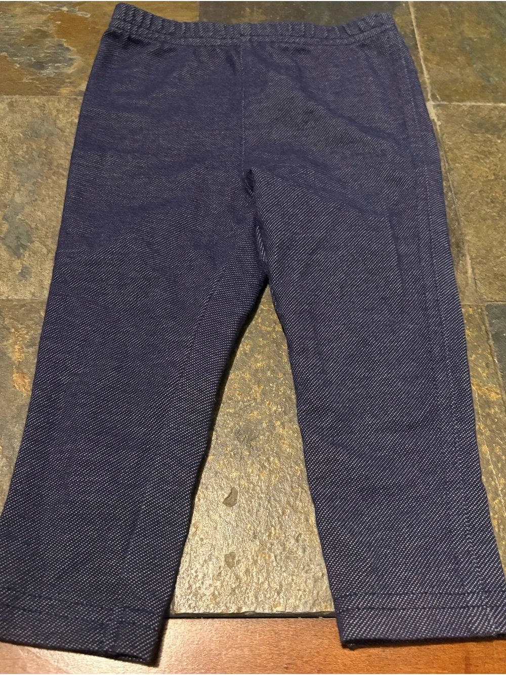(2) Piece Set-Blue and Pink Plaid Top with Blue Pants